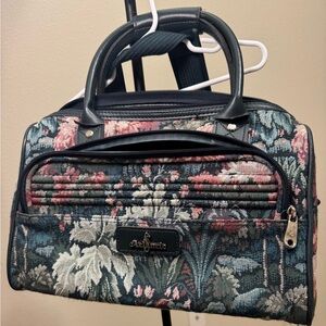 Vintage Atlantic Floral Tapestry Bag